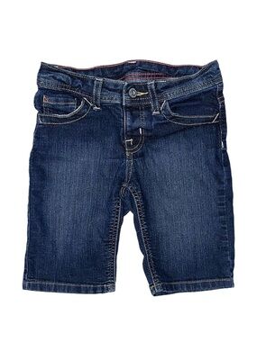 WRANGLER Boy's Dark Wash Jean Shorts Size 8